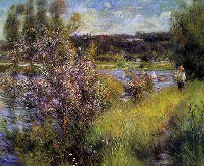The Seine at Chatou Pierre-Auguste Renoir